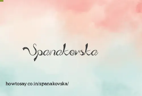Spanakovska