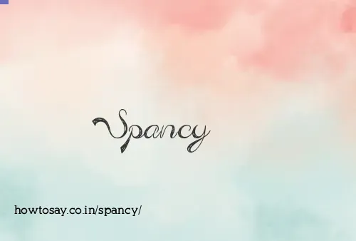 Spancy