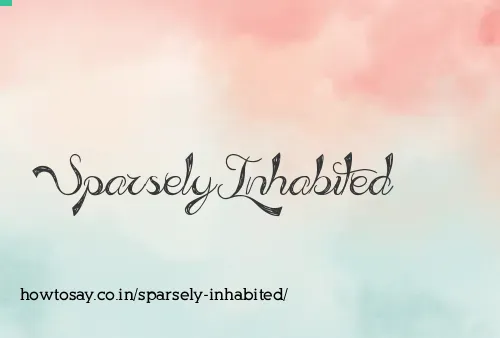 Sparsely Inhabited