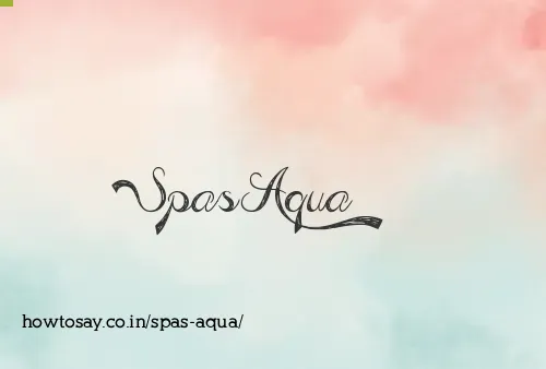 Spas Aqua