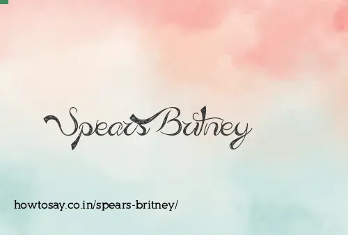 Spears Britney