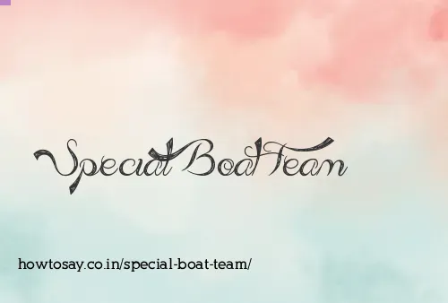 Special Boat Team