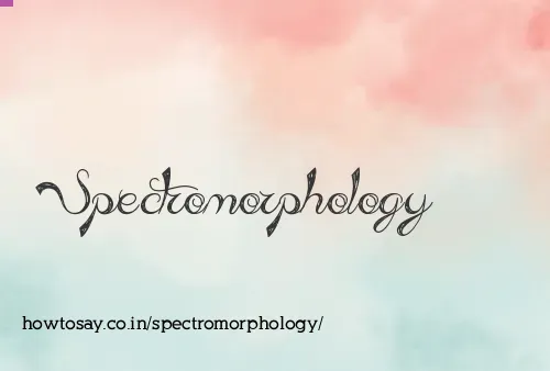 Spectromorphology