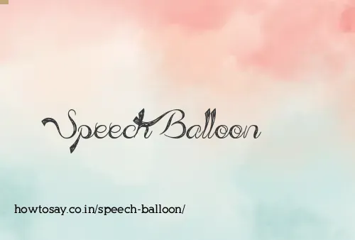 Speech Balloon