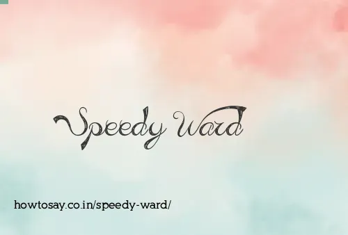 Speedy Ward
