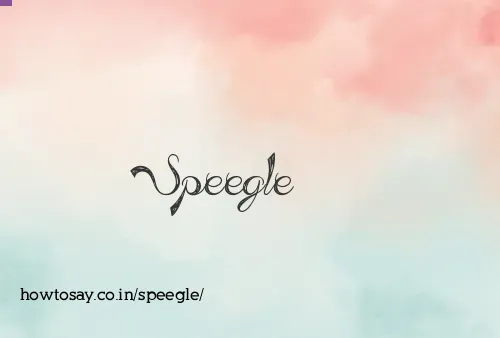 Speegle