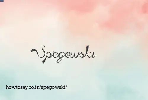 Spegowski
