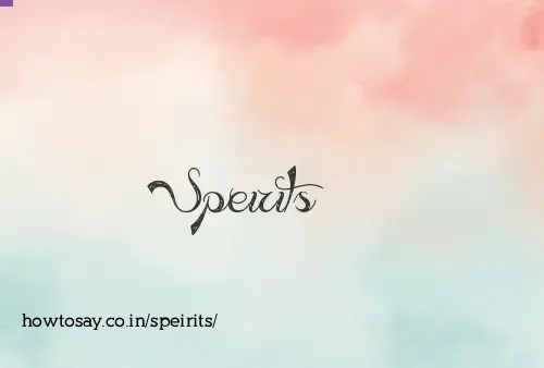 Speirits