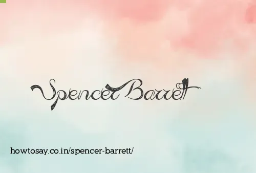 Spencer Barrett