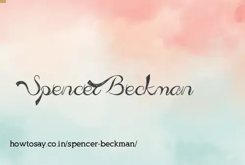 Spencer Beckman