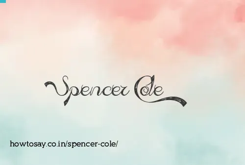 Spencer Cole