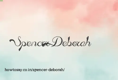 Spencer Deborah
