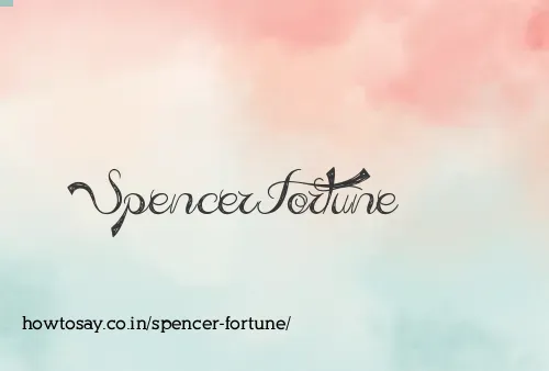Spencer Fortune