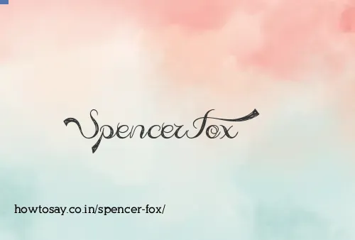 Spencer Fox