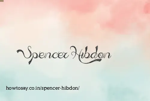 Spencer Hibdon