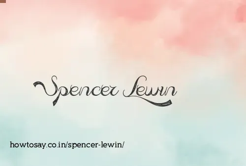 Spencer Lewin