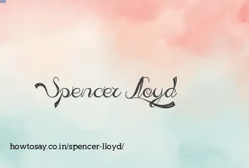 Spencer Lloyd