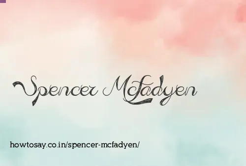 Spencer Mcfadyen
