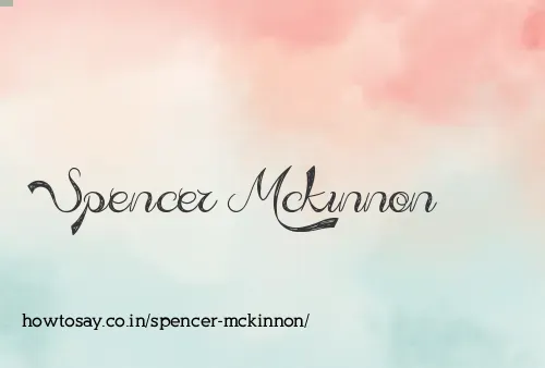 Spencer Mckinnon