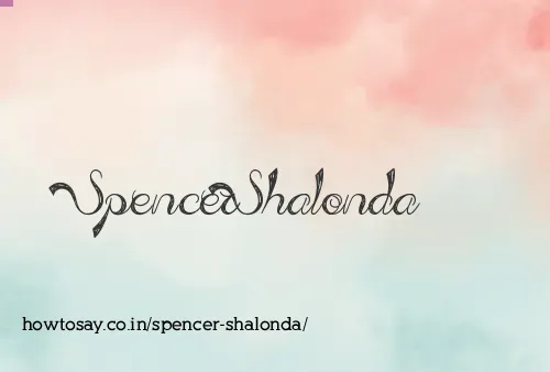 Spencer Shalonda