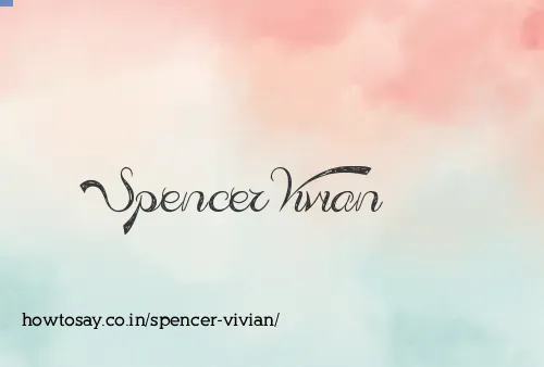 Spencer Vivian