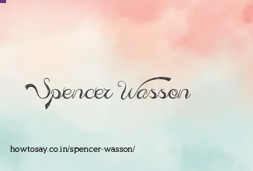 Spencer Wasson