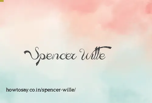 Spencer Wille