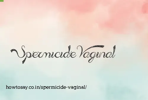Spermicide Vaginal