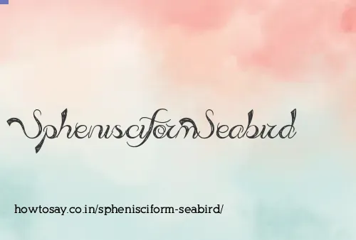 Sphenisciform Seabird