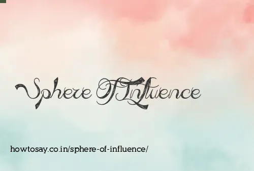 Sphere Of Influence