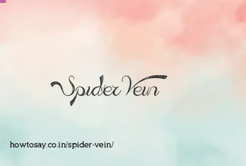 Spider Vein