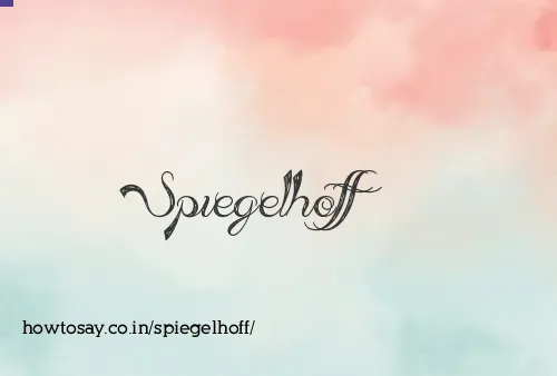 Spiegelhoff