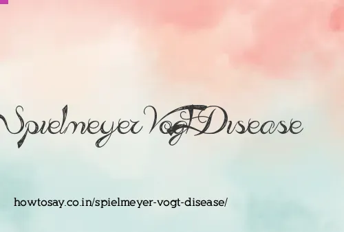 Spielmeyer Vogt Disease