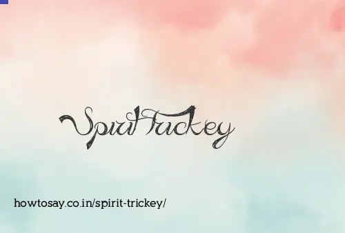 Spirit Trickey