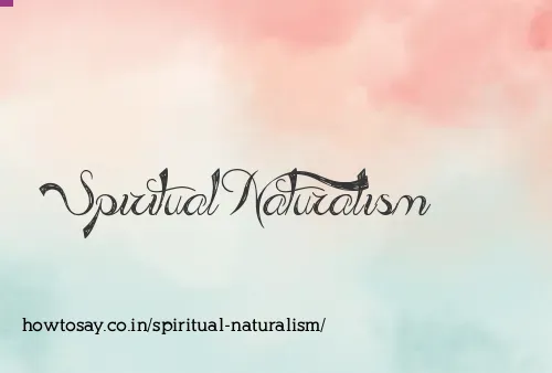 Spiritual Naturalism