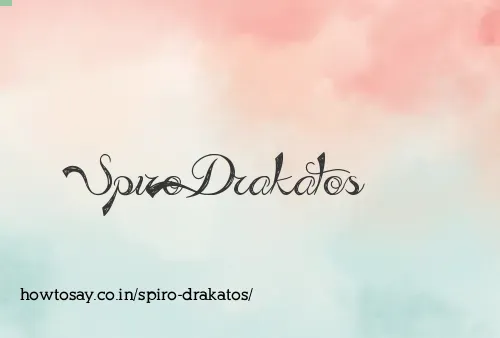 Spiro Drakatos