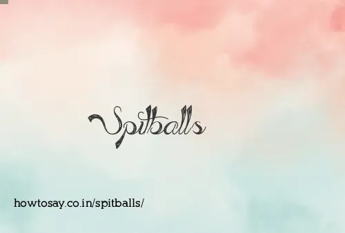 Spitballs