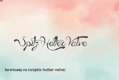 Spitz Holter Valve