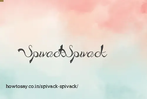 Spivack Spivack