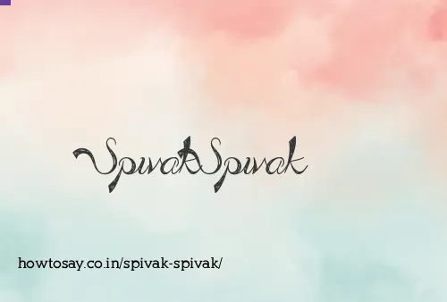 Spivak Spivak