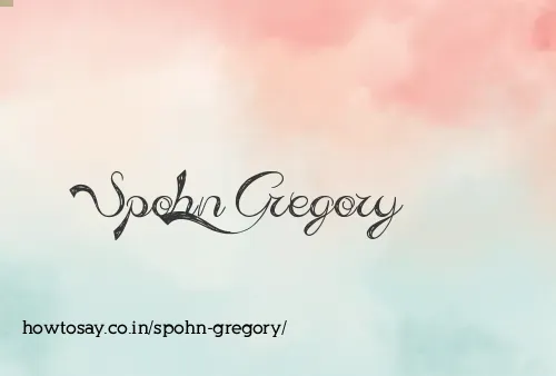 Spohn Gregory
