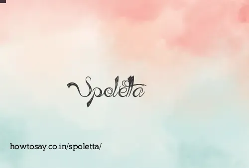 Spoletta