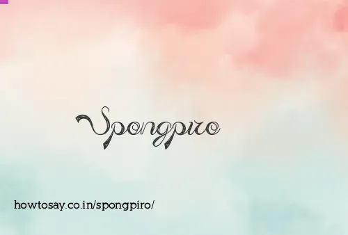 Spongpiro