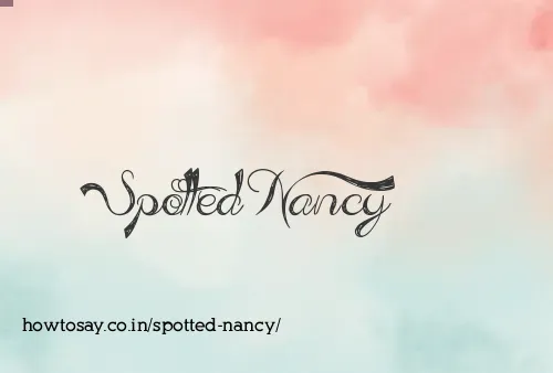 Spotted Nancy
