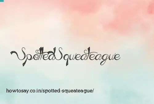 Spotted Squeateague