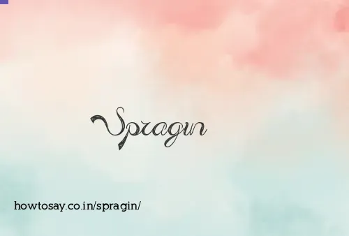 Spragin