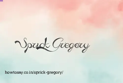 Sprick Gregory