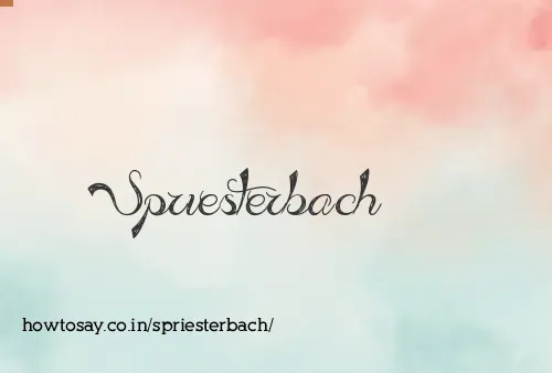 Spriesterbach