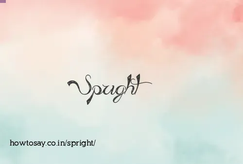 Spright