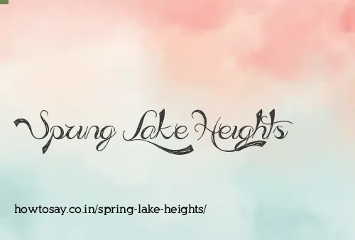 Spring Lake Heights